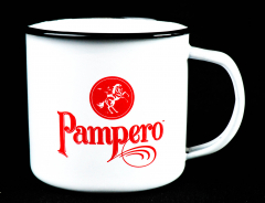 Pampero Rum, Emaile Metall Becher, Kaffeebecher, Tasse, Moskow Mule Becher