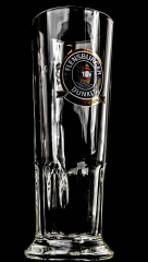 Flensburger Pilsener Glas / Gläser, Bierkrug Leopold Seidel, 0,3l Flensdunkel