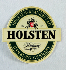 Holsten Pilsener, Aufkleber Premium matt, Sticker, Hamburg