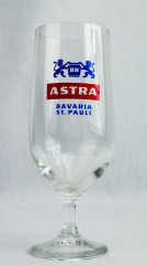 Astra Bier, Pokal Bavaria St. Pauli, 70er Jahre, blaue, kleine Ausführung