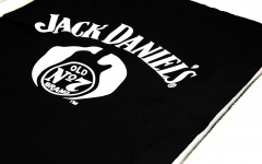 Jack Daniels, Rucksack, Turnbeutel, Stoffbeutel String Bag Rocks weiße Kordel