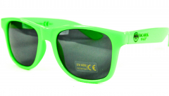 Bacardi Razz, Sonnenbrille UV 400 Kat.3, Partybrille, Malle, grüne Ausführung