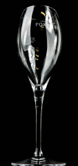 Pommery Champagner Glas, Flöte, Pommery Italesse weißes Branding 10cl