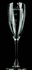 Pommery Champagner Glas, Flöte, Pommery kurz weißes Branding 10cl