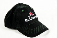 Heineken Bier, Cap, Baseballcap, Schirmmütze Stern schwarz/grün