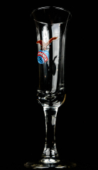 Fernet Branca Glas / Gläser Shotglas, Stamper im Relief Design, Kelch Altes Logo, Rar!