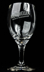 Arienheller Mineralwasser Glas / Gläser, Trinkglas, Stielglas 0,15l