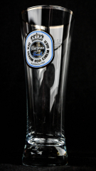Warsteiner Bier, Bierglas, Pokalglas mit Goldrand 0,2l Alkoholfrei