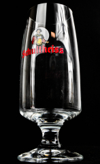 Schultheiss Lager, Bier, Bierglas, Tulpenglas Colani Design 0,4l, sehr alt