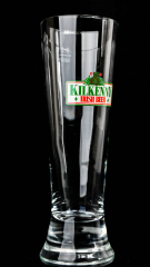Kilkenny Bier, Beer, Irish Red Tulpen Bierglas 0,2l Altes Logo