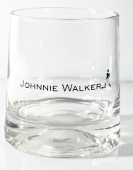 Johnnie Walker Glas / Gläser, Whiskyglas, Tumbler, dicker Glasboden