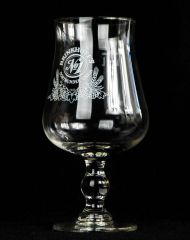 Brinkhoffs Bier, Bierglas, Glas / Gläser Pokalglas mit weiß satiniertem Logo 0,4l