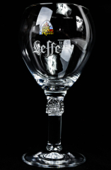 Leffe Bier, Bierglas, Tasting Glas, 0,25l Abbaye de Abbij vav Relief