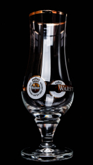 Warsteiner beer, glass / glasses beer glasses, goblet glass, beer glass 0.25l, bulbous design