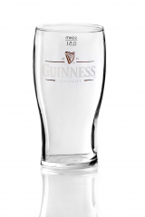 Guinness Beer Glas / Gläser, Bierglas Guinness Draught 0,5l