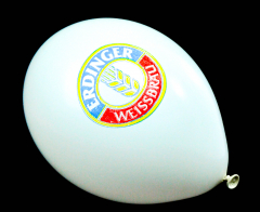 Erdinger Weißbier, 20x Luftballon, Weiß, 81 cm Umfang, Party, Oktoberfest