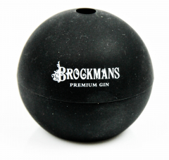 Brockmans Gin, Eiswürfelmaker, Eiswürfelbereiter, Eiswürfelkugel, schwarz