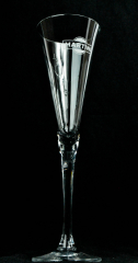 Martini Wermuth Sekt Flöte, Sekt Glas für Brut oder Prosecco 0,1l