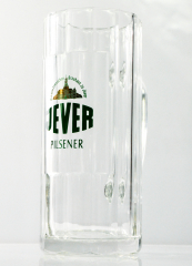 Jever Bier Glas / Gläser, Bierkrug, Krug, Wallenstein Jever Pilsener,0,3l