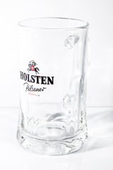 Holsten Pilsener Glas / Gläser, Bierglas / Biergläser, 0,4l Hanseaten Seidel Black