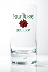 Four Roses Whisky, Glas / Gläser, Löngdrink Glas, Perle im Fuß