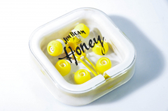 Jim Beam Honey, In Ear Kopfhören, Headphone, gelbe Ausführung