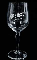 Aperol Spritz Calice Glas, Gläser, Ballonglas aus Aperol Flasche geformt 1919