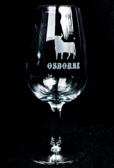 Osborne Veterano Brandy, XXL Tasting Glas, Shotglas am Stiel, satiniert 2/4cl