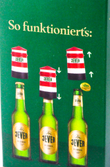 Jever Bier, Push up Flaschenöffner, Kapselheber Leuchtturm