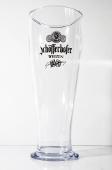 Schöfferhofer Bier, Acrylbierglas / Polycarbonat / Glas / Biergläser, Weissbierglas