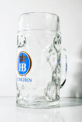Hofbräu Bier München, Glas / Gläser Bierseidel, Bierkrug 0,3l Stölzle