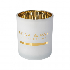 Scavi & Ray, Prosecco, Ice Prestige Windlicht, Kerzenglas in Goldbeschichtung