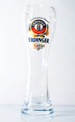 Erdinger Weissbier, Bierglas, Weißbierglas, Probierglas, Empfangsglas 0,2l Das Kleine