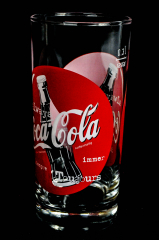 Coca Cola, Longdrinkglas, Always in versch.Sprachen - 0,3l rote Ausführung