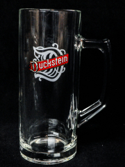 Duckstein Bier, Bierglas / Gläser, Borgonova Reno Seidel Bierkrug, Bierhumpen 0,5l