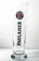 Paulaner Bier Glas / Gläser, Exclusive - Stangen Bierglas / Biergläser 0,5l
