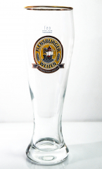 Flensburger Pilsener, Weizenbier Glas / Gläser, Bierglas, 0,5l Rastal