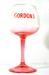 Gordons Gin, Ginglas Ballonglas, Gläser, Gin Tonic Glas, Cocktailglas, pinke Ausführung DAS GROßE 50cl