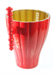 Piper Heidsieck Champagner,  LED Akku XXL Flaschenkühler, Eiswürfelbehälter