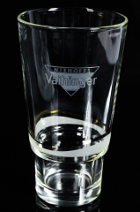 Vaihinger Saft, Niehoffs Longdrinkglas, Cocktailglas 0,4l weiß satiniert mit Chromveredelung