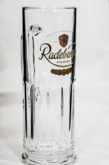 Radeberger Pilsener Glas / Gläser, Bierglas / Biergläser Maximilian Seidel 0,5l