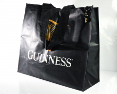 Guinness Bier, XXL Einkaufstasche, Tragetasche, Beachbag, Shopping Bag Strandtasche mit Einkaufschip