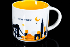 Starbucks Kaffeebecher, Citybecher You are here, YAH City Mug, New York 414ml