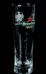 Heineken Bier Brauerei, Bierglas Ellipse Image 0,25l Relief Stern Euro 2020