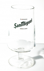 San Miguel, Bier, Bierglas, Gläser Tulpenglas 20cl Cervezas Green