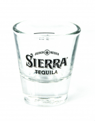 Sierra Tequila Glas / Gläser, Jalisco Shotglas, Stamper, Schnapsglas 2cl