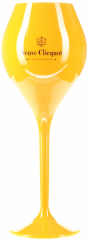 Veuve Clicquot Champagner Glas / Gläser Acryl Kunststoff Trendy Orange