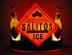 Flaschenkühler Eiswürfelwanne in Vollmetall Salitos Bier Eiswürfelbehälter 
