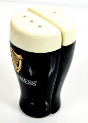 Guinness Bier, Keramik Salz und Pfeffer Streuer als Tullip Bierglas