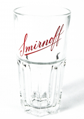 Smirnoff Vodka, Glas, Gläser Stapelglas, Cocktailglas 2cl / 4cl Neues Logo